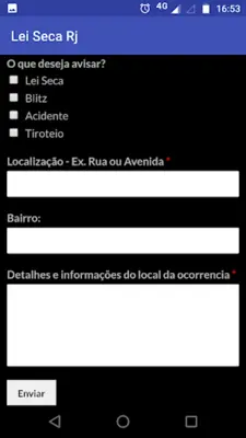 Lei Seca Rj - Resumo Lei Seca android App screenshot 1