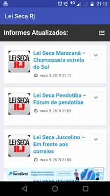 Lei Seca Rj - Resumo Lei Seca android App screenshot 4